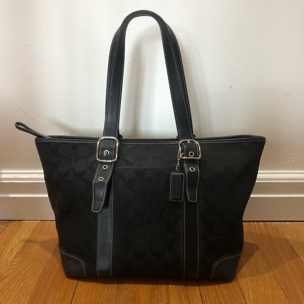 SOLD - Coach Black Signature